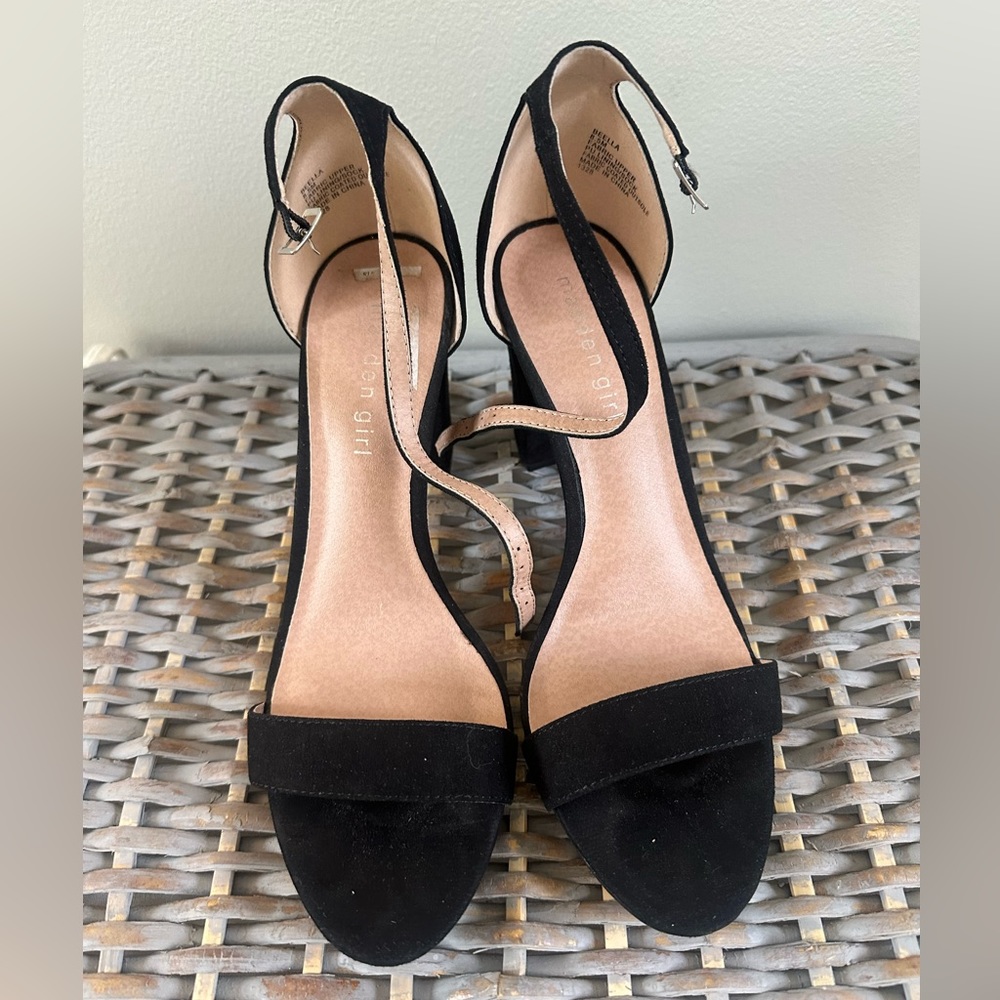 Madden Girl Bella Two-Piece Block Heel Sandals